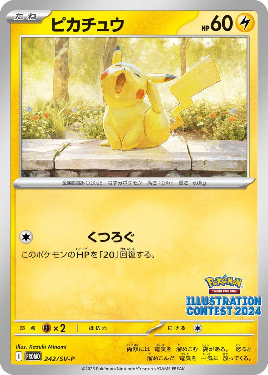 状態A-】ピカチュウ P (242/SV-P/) [PROMO] の通販・買取価格 