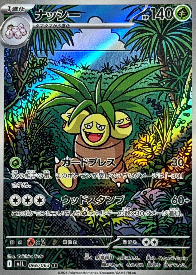 ナッシー AR (066/063) [M1L]