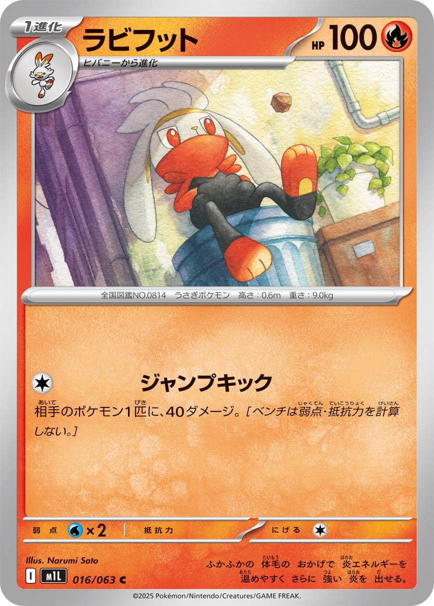 ラビフット C (016/063) [M1L]