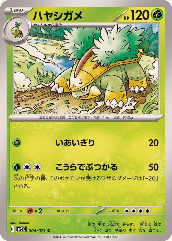 【PSA10 2連番】2007 ポケモンカード ナエトル・ハヤシガメ ハヤシガメ 商品一覧（ポケモンカード） – トレカ（TCG）通販・買取